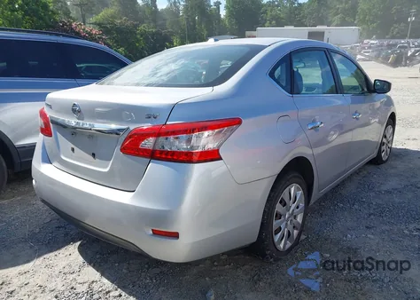 2015 Nissan Sentra Fe+ S/S/Sl/Sr/Sv z USA, uszkodzony, nr VIN 3N1AB7APXFL664310